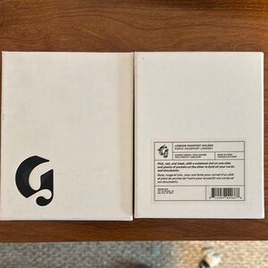 Glossier London Passport Holder